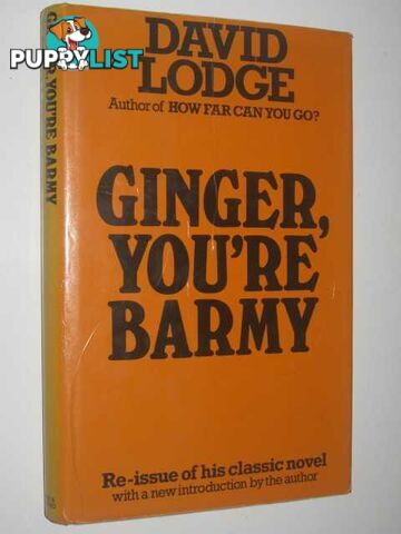 Ginger, You're Barmy  - Lodge David - 1985