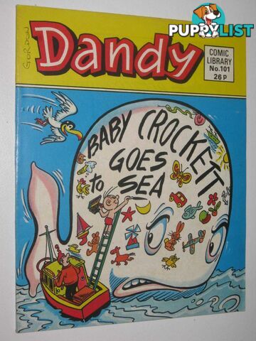 Baby Crocket Goes to Sea - Dandy Comic Library #101  - Author Not Stated - 1987