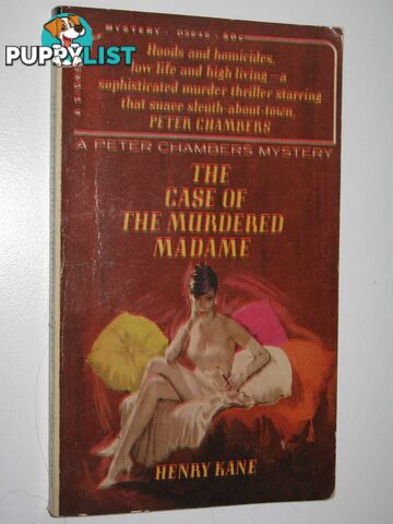 The Case of the Murdered Madame  - Kane Henry - 1965