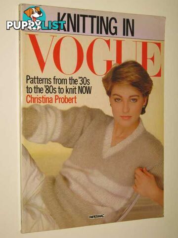 Knitting In Vogue  - Probert Christina - 1984