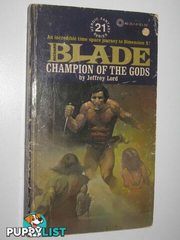 Champion of the Gods - Blade Series #21  - Lord Jeffrey - 1978