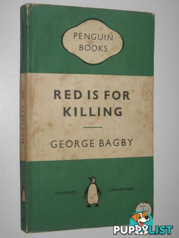 Red is for Killing  - Bagby George - 1954