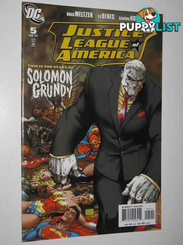 Justice League of America No.5 : February 2007  - Meltzer Brad - 2007