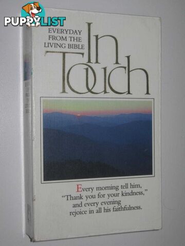 In Touch : Selections from the Living Light  - Author Not Stated