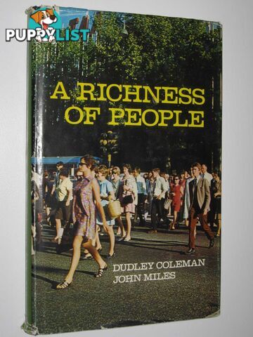 A Richness Of People  - Coleman Dudley & Miles, John - 1969