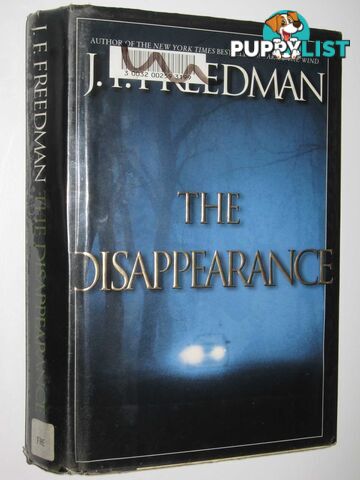 The Disappearance  - Freedman J F - 1998