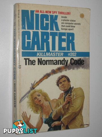 The Normandy Code - Killmaster Series #202  - Carter Nick - 1985