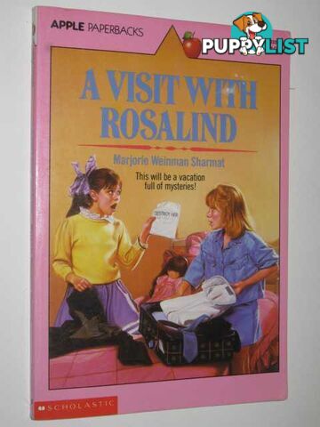 A Visit With Rosalind  - Sharmat Marjorie Weinman - 1972