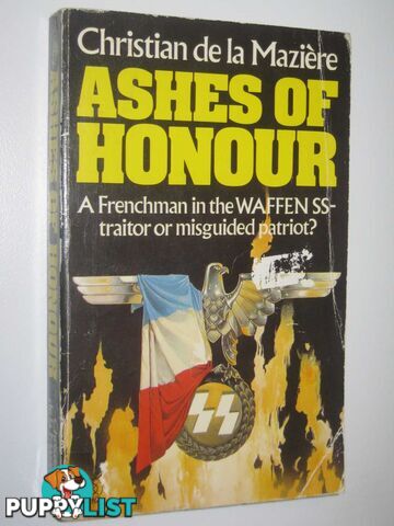 Ashes of Honour  - Maziere Christian de la - 1976