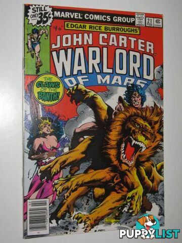 John Carter, Warlord of Mars #21  - Claremont Chris - 1979