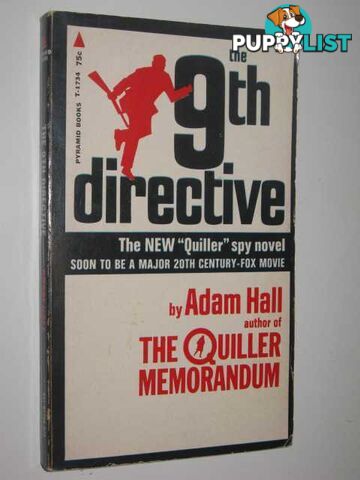 The 9th Directive - Quiller Series #2  - Hall Adam - 1968