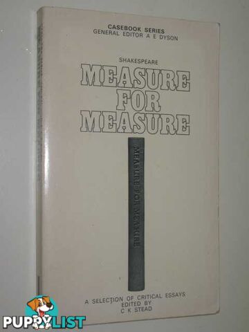 Measure for Measure - Casebook Series  - Shakespeare William - 1971