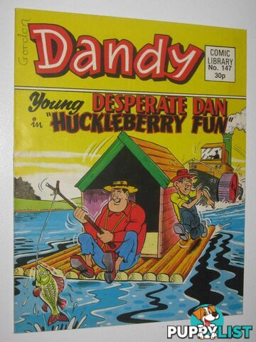 Young Desperate Dan in "Huckleberry Fun" - Dandy Comic Library #147  - Author Not Stated - 1989