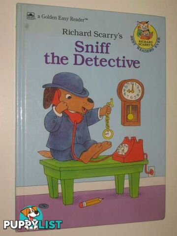 Richard Scarry's Sniff the Detective  - Scarry Richard - 1988