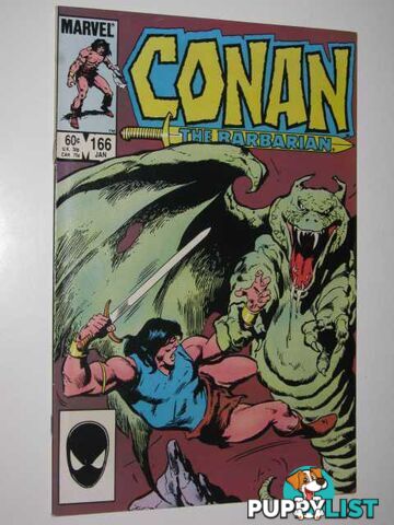 Conan the Barbarian #166  - Various - 1985