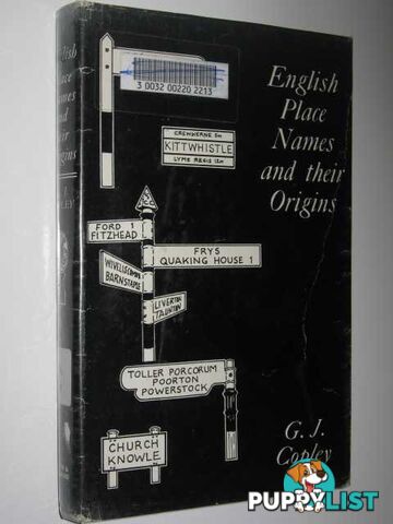 English Place-Names and Their Origins  - Copley Gordon J. - 1968