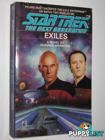 Exiles - STAR TREK: The Next Generation Series #14  - Weinstein Howard - 1990