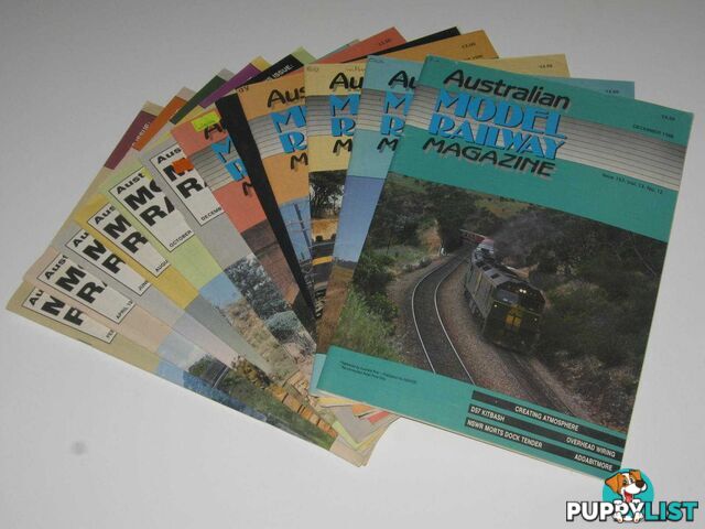 Australian Model Railway Magazine Volume 13 : Issues 142 to 153  - Author Not Stated - 1988