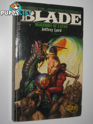 Warriors of Latan - Blade Series #37  - Lord Jeffrey - 1984