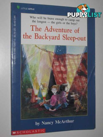 The Adventure of the Backyard Sleep-out  - McArthur Nancy - 1992