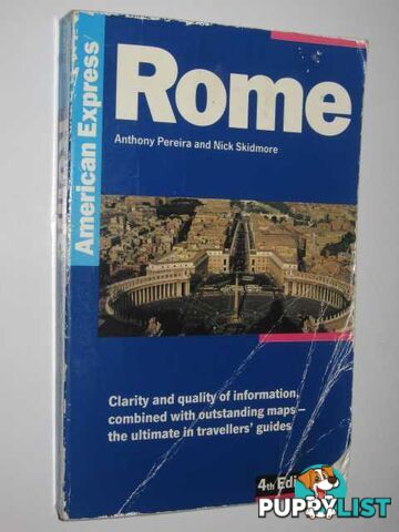 Rome - American Express Travel Guides Series  - Pereira Anthony - 1992