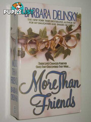 More Than Friends  - Delinsky Barbara - 1993