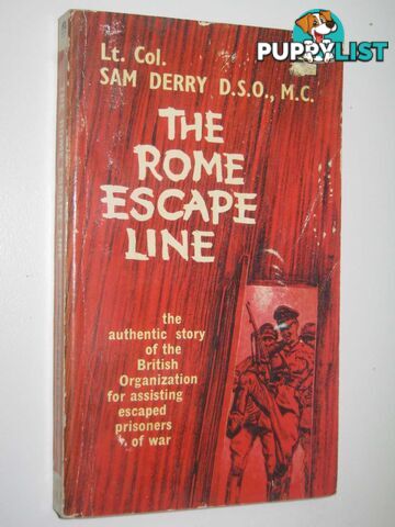 The Rome Escape Line  - Derry Lt. Col. Sam - 1962