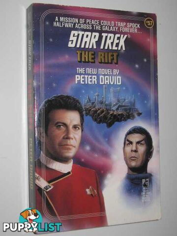 The Rift - STAR TREK Series #57  - David Peter - 1991