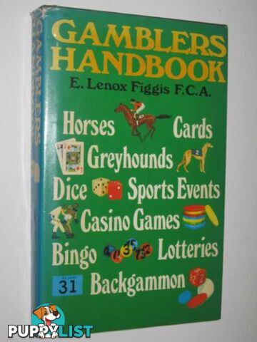 Gamblers Handbook  - Figgis E Lenox - 1976