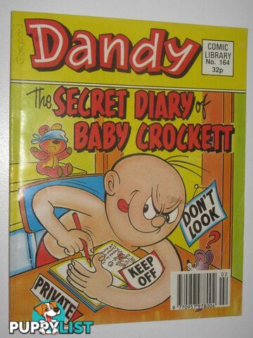 The Secret Diary of Baby Crocket - Dandy Comic Library #164  - Author Not Stated - 1990