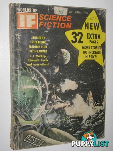 IF: Worlds of Science Fiction September 1965 : Vol. 15, No. 9  - Author Not Stated - 1965