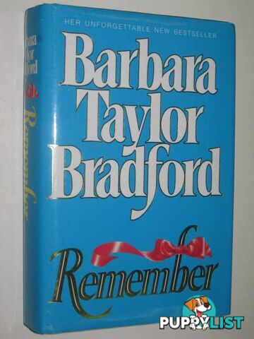 Remember  - Bradford Barbara Taylor - 1991