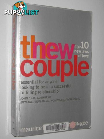 The New Couple: The 10 New Laws Love  - Taylor Maurice & McGee, Seana - 2004