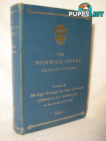 The Posthumous Papers of the Pickwick Club  - Dickens Charles - 1952