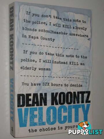 Velocity  - Koontz Dean - 2005