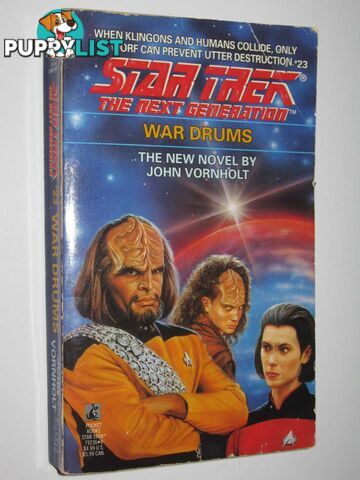 War Drums - STAR TREK: The Next Generation Series #23  - Vornholt John - 1992