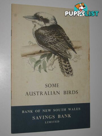 Some Australian Birds  - Author Not Stated - 1958