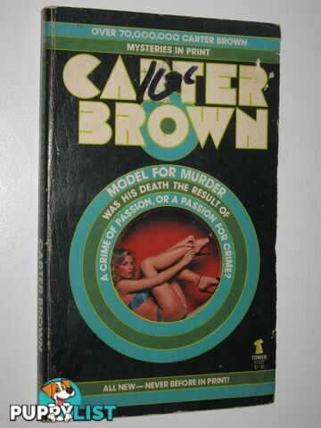 Model for Murder  - Brown Carter - 1980