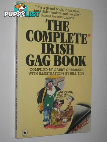 The Complete Irish Gag Book  - Chambers Gary - 1979