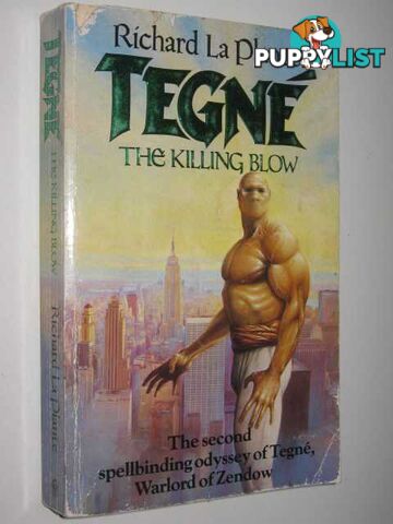 The Killing Blow - Tegne Trilogy #2  - La Plante Richard - 1990