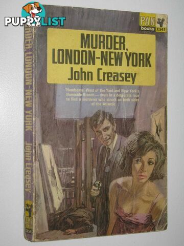 Murder London-New York - Roger West Series #23  - Creasey John - 1966