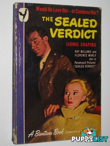 The Sealed Verdict  - Shapiro Lionel - 1948