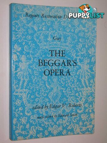 The Beggar's Opera - Regents Restoration Drama Series Series  - Gay John - 1984