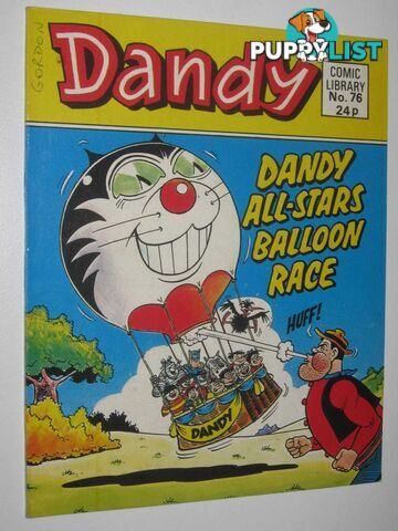 Dandy All-Stars Balloon Race - Dandy Comic Library #76  - Author Not Stated - 1986