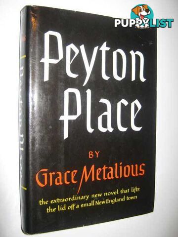 Peyton Place  - Metalious Grace - 1980