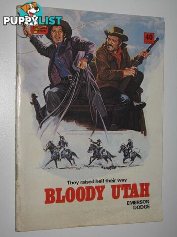 Bloody Utah - Coronado Western Series #1017  - Dodge Emerson - No date