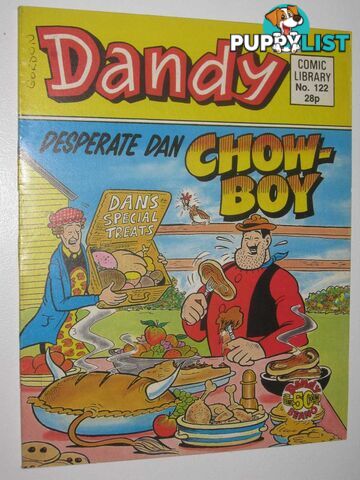 Desperate Dan in "Chow-Boy" - Dandy Comic Library #122  - Author Not Stated - 1988