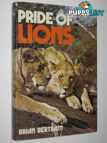 Pride of Lions  - Bertram Brian - 1978