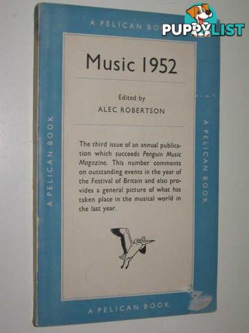 Music 1952  - Robertson Alec - 1952