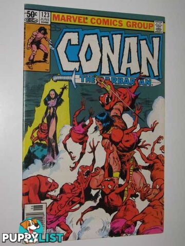 Conan the Barbarian #123  - Various - 1981